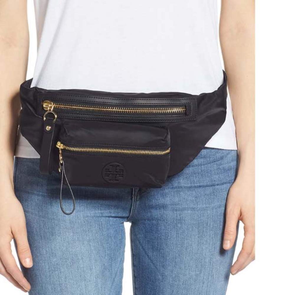 Tory Burch Nylon Zip Belt Bag Fanny Pack NWT - Picture 6 of 11